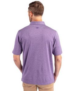 College Purple Heather PRO Back