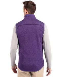 College Purple Heather PRO Back