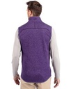 College Purple Heather PRO Back