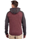 Bordeaux Heather/Charcoal Heather PRO Front Back