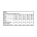 Various Logo Size Chart View