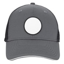 VHDW26284 charcoal/black front circle black patch