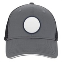 VHDW26284 charcoal/black front circle navy patch