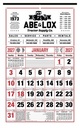 Skinner & Kennedy 8-Sheet Almanac Calendar image