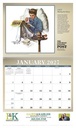 Triumph Calendars The Saturday Evening Post Illustrations by Norman Rockwell Calendar open image