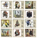Triumph Calendars The Saturday Evening Post Illustrations by Norman Rockwell Calendar month image