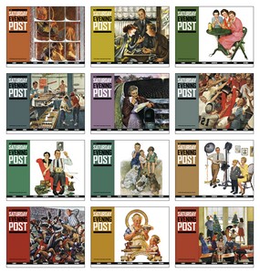 Triumph Calendars The Saturday Evening Post month image