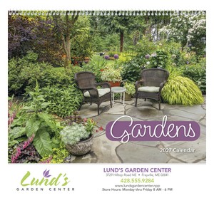 Triumph Calendars Gardens Calendar cover image