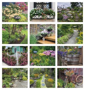Triumph Calendars Gardens Calendar month image