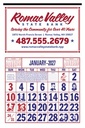 Skinner & Kennedy Apron Style Calendar image
