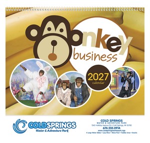 Triumph Calendars Monkey Business Calendar cover image