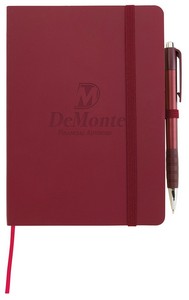 burgundy deboss