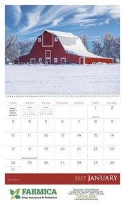 Triumph Calendars Barns Calendar open image