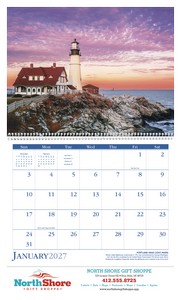 Triumph Calendars Lighthouses Calendar open image
