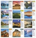 Triumph Calendars World Scenes with Recipe Calendar month image