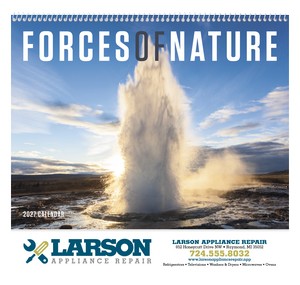Triumph Calendars Forces of Nature Calendar cover image