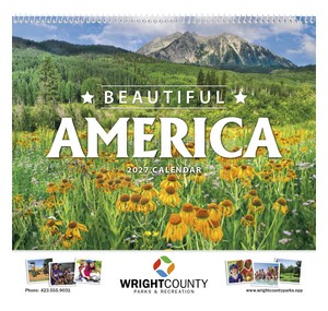 Triumph Calendars Beautiful America Calendar cover image