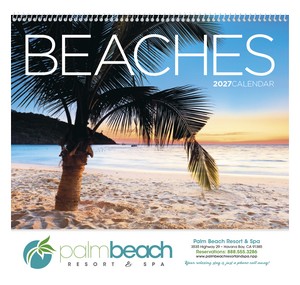 Triumph Calendars Beaches Calendar cover image