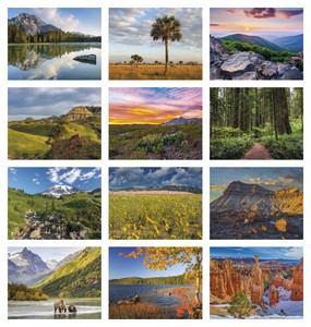 Triumph Calendars National Parks Calendar month image