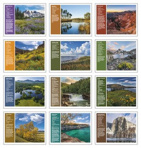 Triumph Calendars America the Beautiful with Recipes Calendar month image