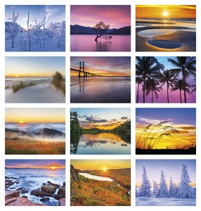 Triumph Calendars Sunrise Sunset Calendar month image