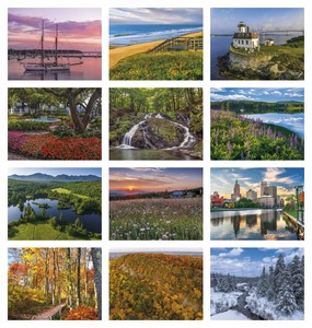 Triumph Calendars New England Calendar month image