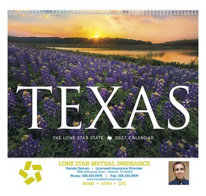 Triumph Calendars Texas Calendar cover image