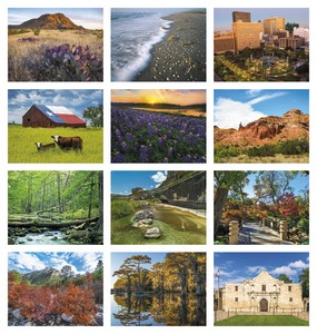 Triumph Calendars Texas Calendar month image