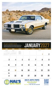 Triumph Calendars Muscle Cars Calendar open image