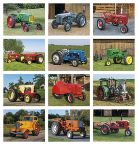 Triumph Calendars Antique Tractors Calendar month image