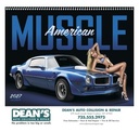 Triumph Calendars American Muscle Calendar cover image