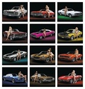 Triumph Calendars American Muscle Calendar month image