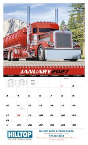 Triumph Calendars Big Rigs Calendar open image