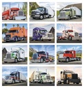 Triumph Calendars Big Rigs Calendar month image