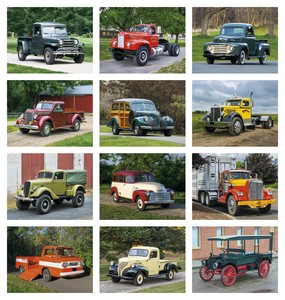 Triumph Calendars Antique Trucks Calendar month image