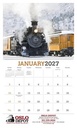 Triumph Calendars Trains Calendar open image