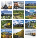 Triumph Calendars Trains Calendar month image