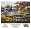 Triumph Calendars Junkyard Classics by Dale Klee Calendar cover image