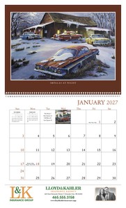 Triumph Calendars Junkyard Classics by Dale Klee Calendar open image