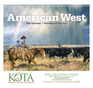 Triumph Calendars American West by Tim Cox Calendar cover image