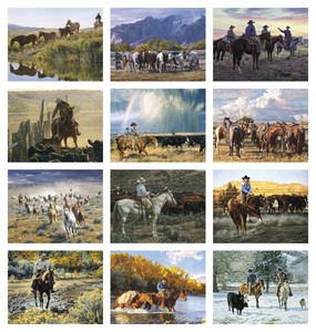 Triumph Calendars American West by Tim Cox Calendar month image