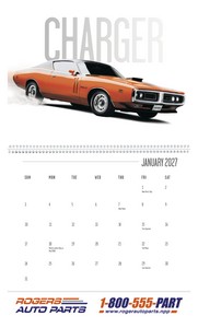 Triumph Calendars Classic Muscle Cars Calendar open image