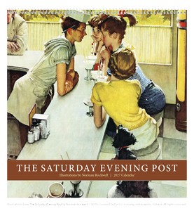 Triumph Calendars The Saturday Evening Post Illustrations by Norman Rockwell Calendar cover image