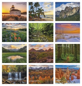 Triumph Calendars Catholic Scenic Calendar month image