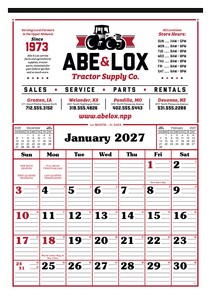 Skinner & Kennedy Commercial 12-Sheet Calendar image
