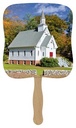 Skinner & Kennedy Little White Church - Pictorial Fan image