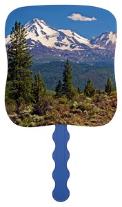 Skinner & Kennedy Peak Reflections - Pictorial Fan image