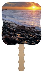 Skinner & Kennedy Sunset Shore - Pictorial Fan image