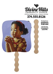 Skinner & Kennedy Heavenly Prayer - Pictorial Fan combined image