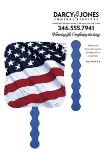 Skinner & Kennedy Old Glory - Pictorial Fan combined image